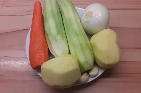 Рагу овощное с кабачками и картофелем