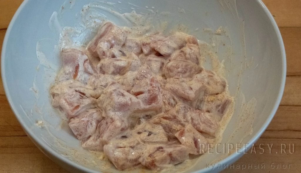 Фото приготовления рецепта: Запеченная гречка с курицей - шаг №3