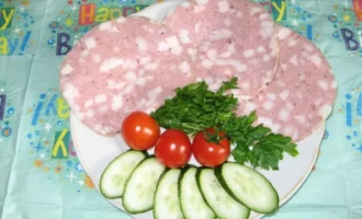 Вареная колбаса эстонская