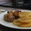 Свиная корейка с картофелем